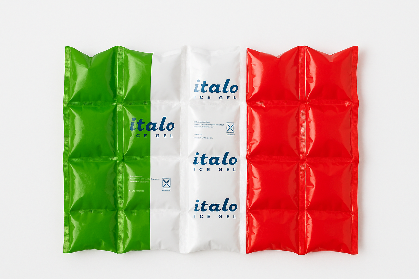 Economic Fast Ice Pack 24 Cellette 880g - Ghiaccio Sintetico Ecologico Professionale